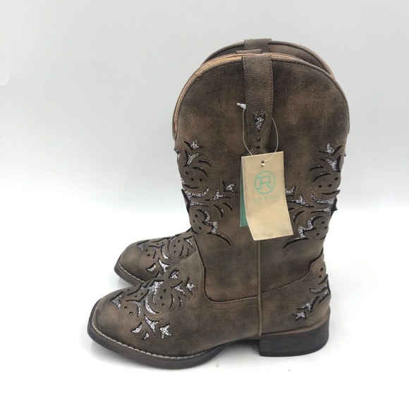 Roper Shoes Roper Womens Mismatch 6 55 Kennedy Brown Faux Leather